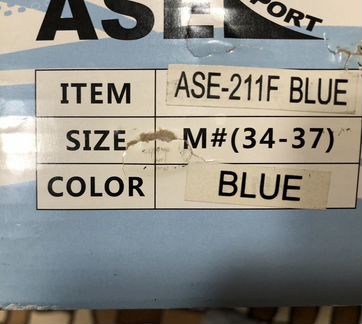 Коньки детские раздвижные Ase- Sport