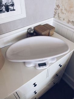 Весы детские miniland baby scaly up