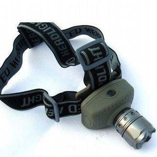 Фонарик светодиодный налобный