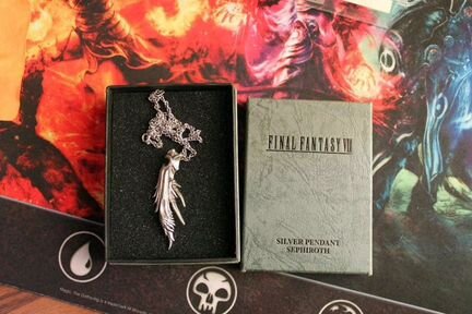 Final fantasy 7 (Sephiroth silver pendant)