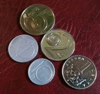 Иностранные монеты (Чешская респ.) №4