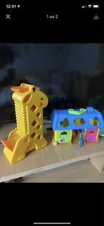 Жираф fisher price