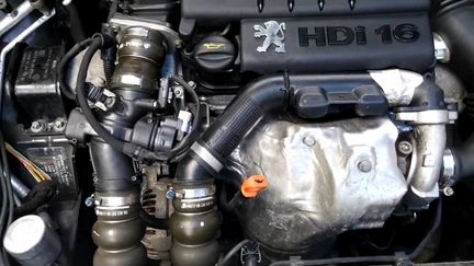 Двигатель 1.6D 9HZ DV6TED4 пежо ситроен 9HY 9HX