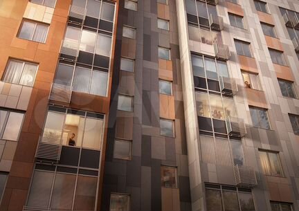 2-к квартира, 58.4 м², 14/17 эт.