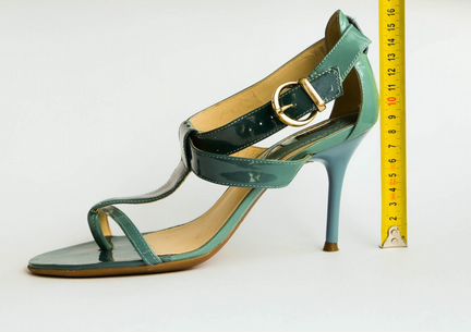 Новые бирюзовые туфли босоножки schulz