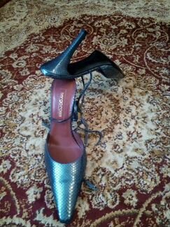 Туфли кожаные новые Sergio Rossi