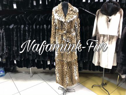 Шуба из оцелота