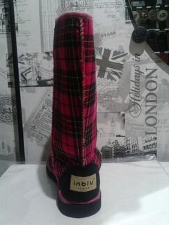 Угги фирмы inblu малиновые