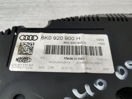 Щиток приборов Audi A4 B8 cdhb 2010