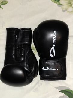 Боксёрские перчатки 14 Oz Demix Black