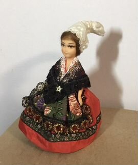 Винтажная целлулоидная кукла Франция 1950-1960-х г