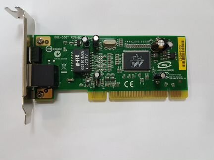 Сетевая карта dlink DGE-530T 10/100/1000 Mb