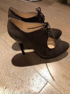 Ботильоны 41 размера. Замшевые