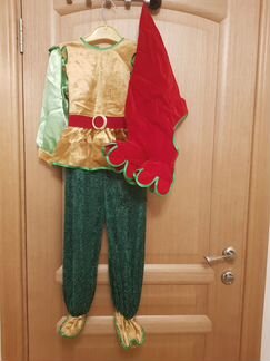 Новогодний костюм гнома- 34 р-р в отличном состоян