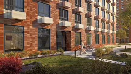 2-к квартира, 55.6 м², 3/23 эт.