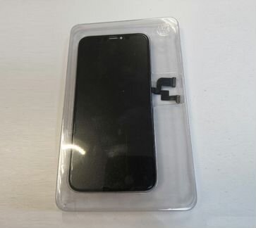 Экран iPhone x снятый