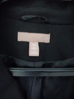 Пиджак на подкладке черный 54-56