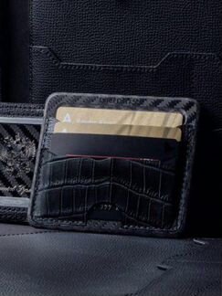 Картхолдер из кожи крокодила jumo оригинал