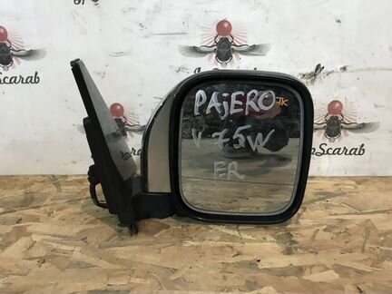 Зеркало правое Mitsubishi Pajero V75W, V78W