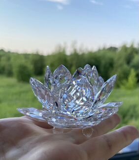 Подсвечник «кувшинка» swarovski