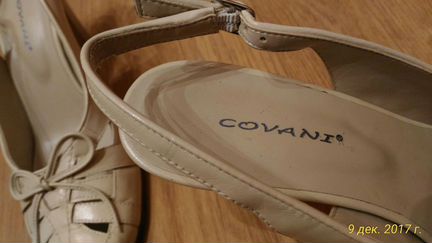 Босоножки Сovani с закрытым мысом в хор. состоянии