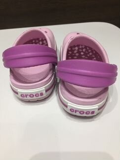 Новые Crocs детские 4-5 Кроксы оригинал
