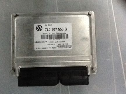 Блок пневмоподвески 7L0907553G Фольксваген Туарег