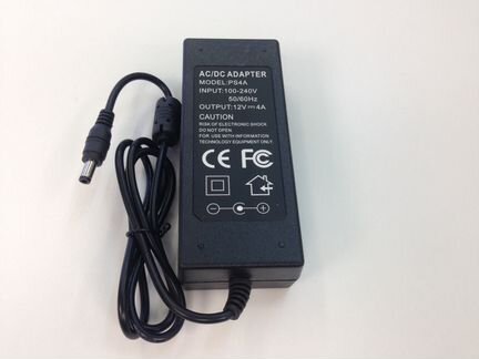 Блок питания 12v 4a