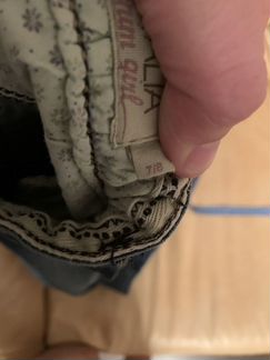 Джинсы для девочки Pia Italia 7-8л