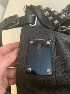 Сумка piere balmain натуральная кожа