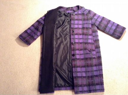 Стильное шерстяное пальто