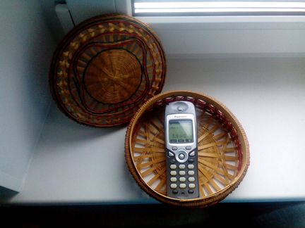 Шкатулка из соломки