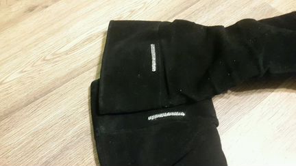 Сапоги демисезон натуральный велюр