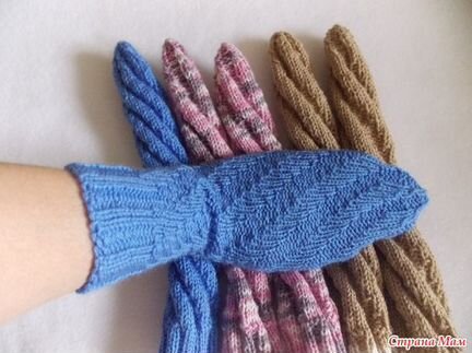 Носки-гольфы необычные спиральные мужские вязаные