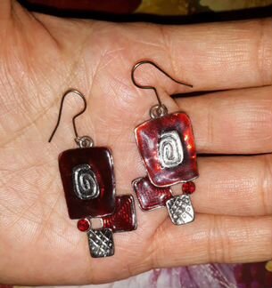 Серьги новые