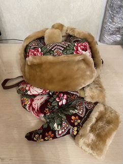 Костюм карнавальный шапка ушанка с рукавичками