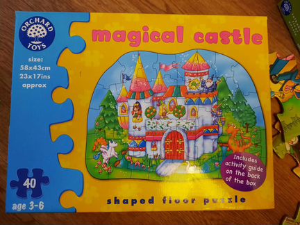 Пазлы в коробках 2 шт