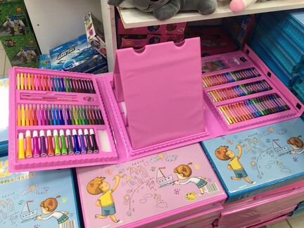 Оптом набор для рисования 208 предметов. 5/95