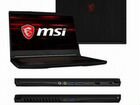 Игровой ноутбук MSI 10500H 6 ядер/GTX1650Ti новый