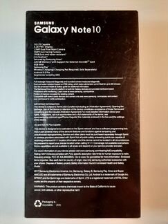 Смартфон Самсунг Ноут10