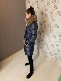 Фирменный пуховик Emporio Armani размер XS