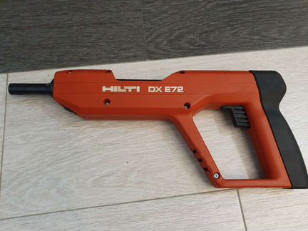 Пороховой монтажный пистолет hilti DX E72