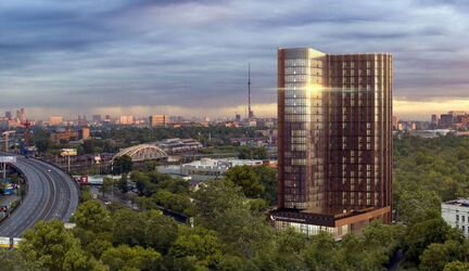 1-к апартаменты, 43.7 м², 2/21 эт.