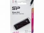 Флешка 32Gb Silicon Power Blaze B20, USB 3.0, Черн