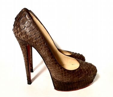 Туфли Christian Louboutin, размер 36. Питон. Ориги