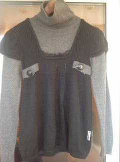 Новый комплект/свитер, туника, лосины