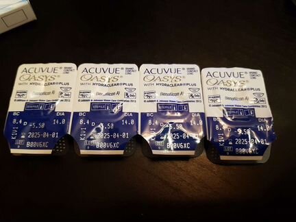 Контактные линзы Acuvue Oasys -5.5