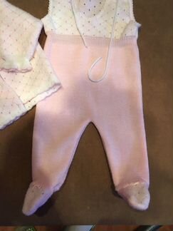 Комплект вязаный тройка