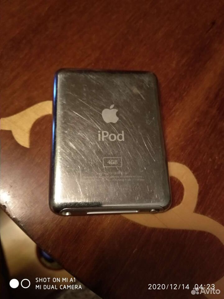 Плеер iPod nano 3 (4gb) a 1236 89188524935 купить 2
