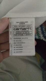Футболка carhartt WIP chase